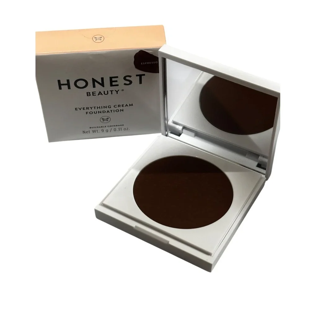 Honest Beauty Everything Cream Foundation Espresso 9g Demi-Matte